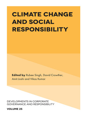 cover image of Climate Change and Social Responsibility
